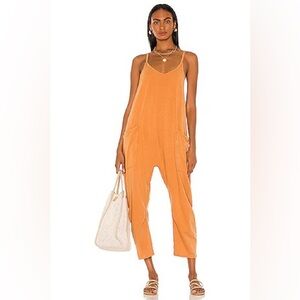 Free People Hot Shot Onesie Toasted Coconut
